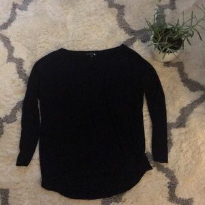 Cotton On 3/4 length black shirt
